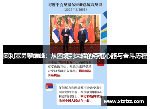 奥利塞勇攀巅峰：从困境到荣耀的夺冠心路与奋斗历程